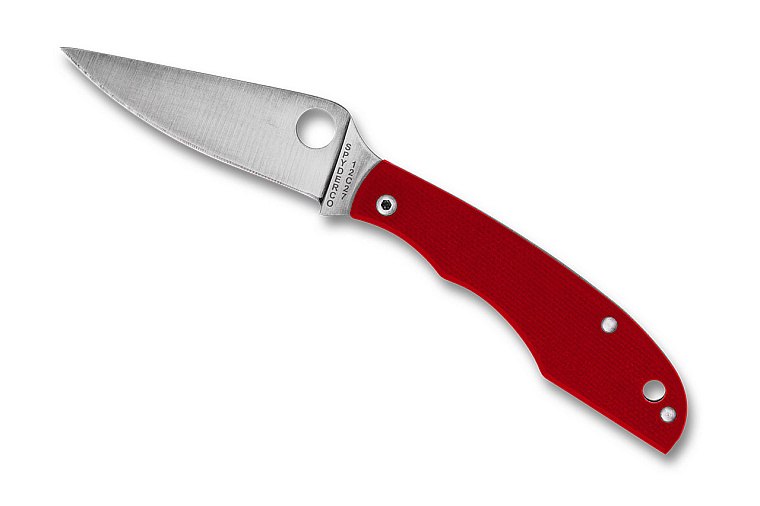 Spyderco Grasshopper Red G-10