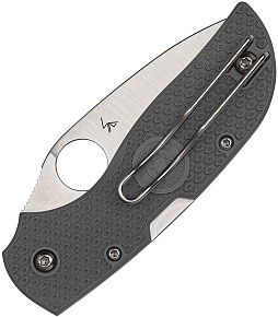 Spyderco Chaparral Gray FRN Serrated CTS-XHP  Blade