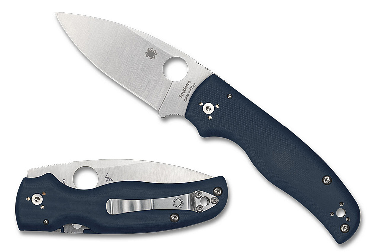 Spyderco Shaman Cobalt Blue G-10 SPY27