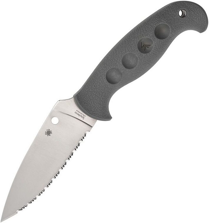 Spyderco Temperance Grey Cru-Wear Serrated