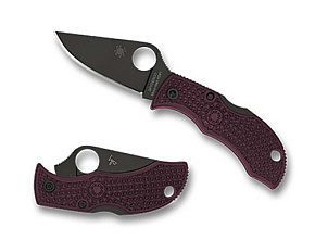 Spyderco Manbug Burgundy Sprint Run