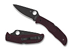 Spyderco Endela Burgundy Sprint Run