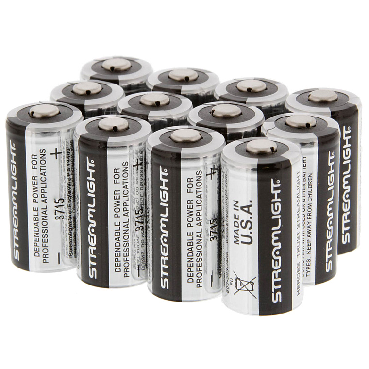 Streamlight CR123A 3V Lithiová baterie