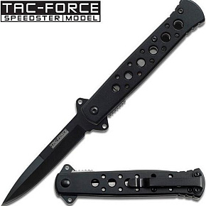 Tac-Force Black Stileto Auto Opener