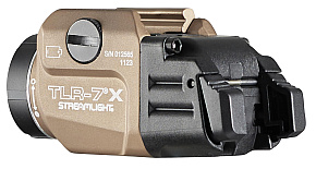 Streamlight TLR-7X FDE Taktická LED pistolová svítilna