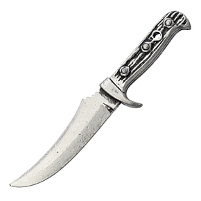 TS Brown Hunting Knife Pin