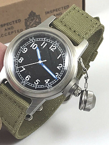 MWC U.S.N. BU Ships replika vojenských hodinek