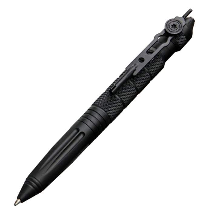 UZI Tactical Defender Pen Cuff Key Pen Black