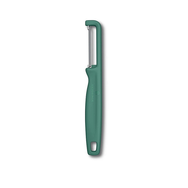 Victorinox škrabka Iota se zubatým ostřím, petrolejová