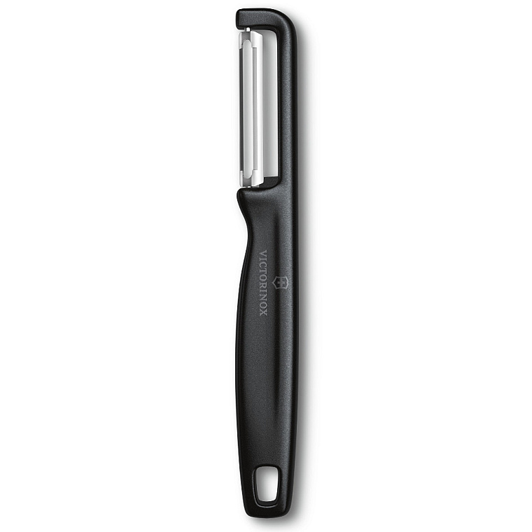 Victorinox škrabka Iota s hladkým ostřím, černá