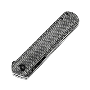 Kansept Knives Foosa Black Micarta Black Blade 