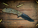 Rick Hinderer XM-24 4" Skinny Bowie Vintage Nubred Series