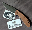 Rick Hinderer XM-24 4" Skinny Bowie Vintage Nubred Series