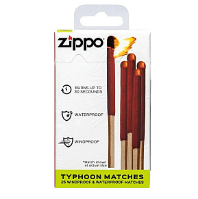 Zippo Typhoon Matches - 25 otdoorových zápalek