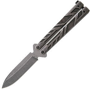 Bear Ops VII Titanium Handle Dark Stonewash Blade