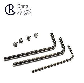 Chris Reeve Knives Sada šroubů rukojeti pro nůž small Inkosi