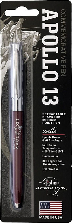 Fisher Space Pen Apollo 13 Commemorative Burgundy