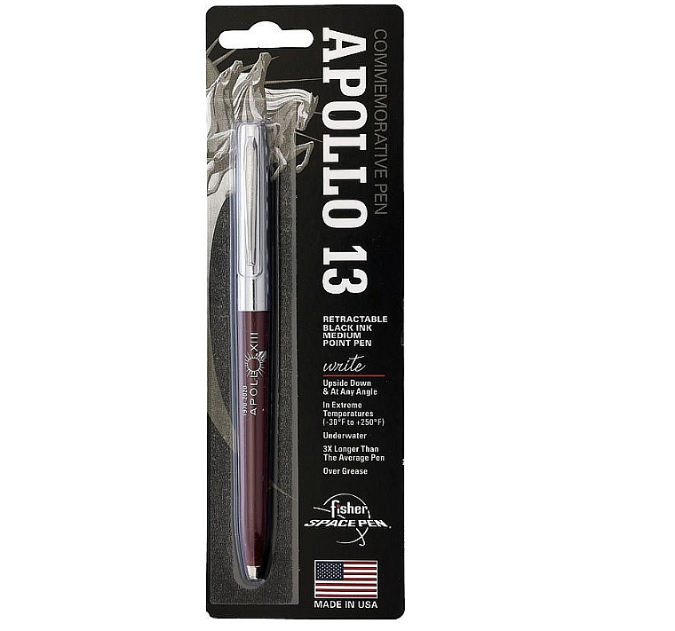 Fisher Space Pen Apollo 13 Commemorative Burgundy