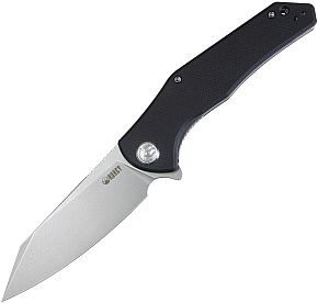 Kubey KU158E Flipper Folder Black Handle AUS-10