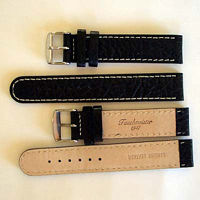Tauchmeister Černý řemínek 24 mm