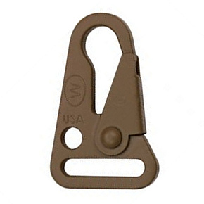 ITW 1" Clash Hook Tan kovová karabina