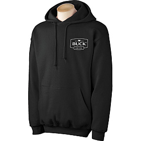 Buck Mikina černá s kapucí L