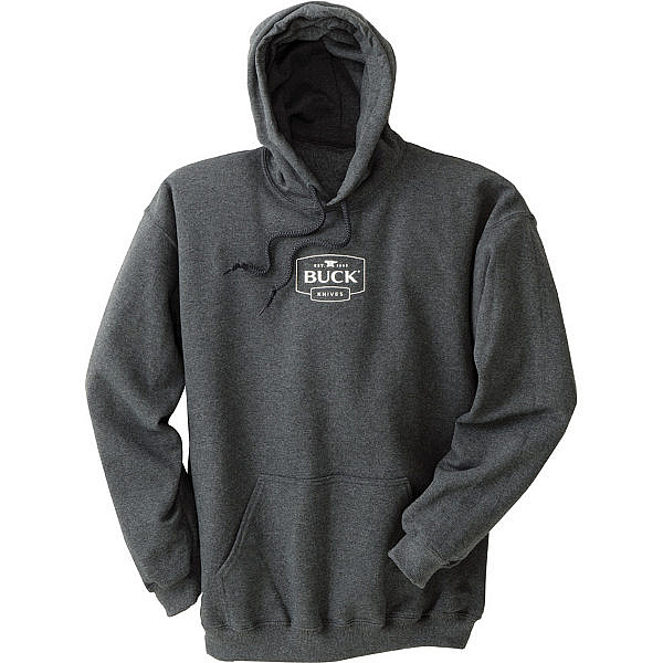 Buck Mikina šedá s kapucí L