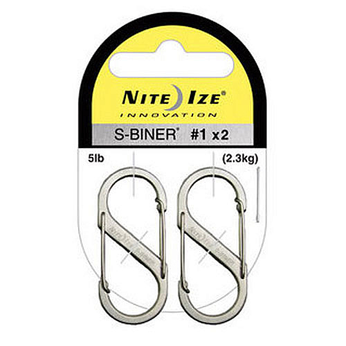 Nite Ize S-Biner #1 Silver