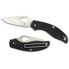 Byrd Knife by Spyderco Tern G-10 Black Slipit