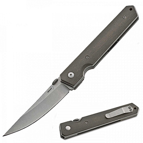 Böker Kwaiken Burnley Folder Green Micarta