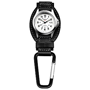 Dakota Leather Hanger Clip Watch