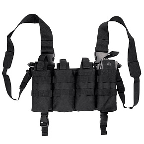 Vega Holster Cordura Chest System Black