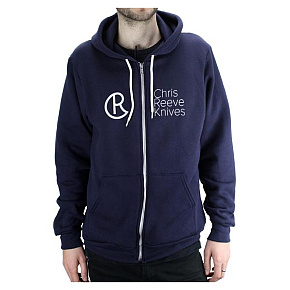 Chris Reeve Knives Hoodie Navy Medium