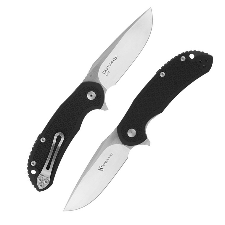 Steel Will C22 Cutjack D2 - Black FRN