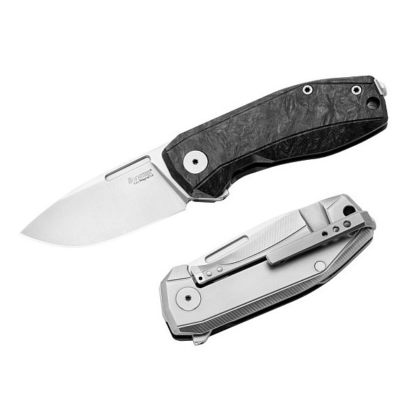 LionSTEEL NA01 MagnaCut Random Carbon