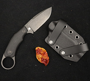 LionSTEEL H2B All Black Karambit Drop Point