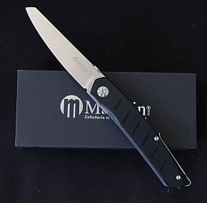Maserin 374/G10N Modified Sheepsfoot Folder G10/Titanium Handles