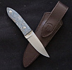 Maserin 923/RB Small Fixed Blade Blue Maple Wood