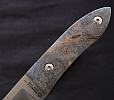 Maserin 923/RB Small Fixed Blade Blue Maple Wood
