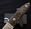 Maserin 923/RN Small Fixed Blade Black Maple Wood
