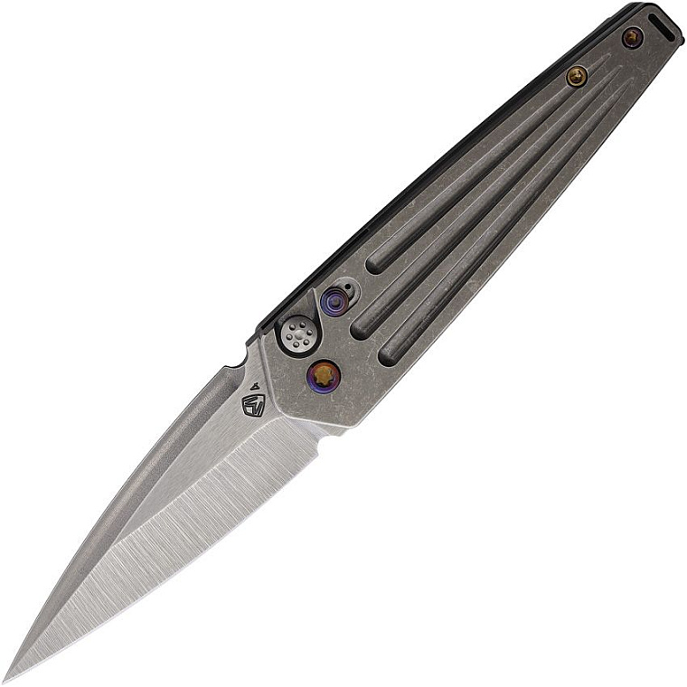 Medford Nosferatu Auto S45VN Titanium Flame Hardware