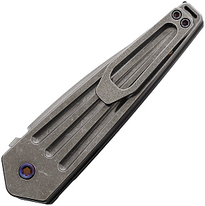 Medford Nosferatu Auto S45VN Titanium Flame Hardware