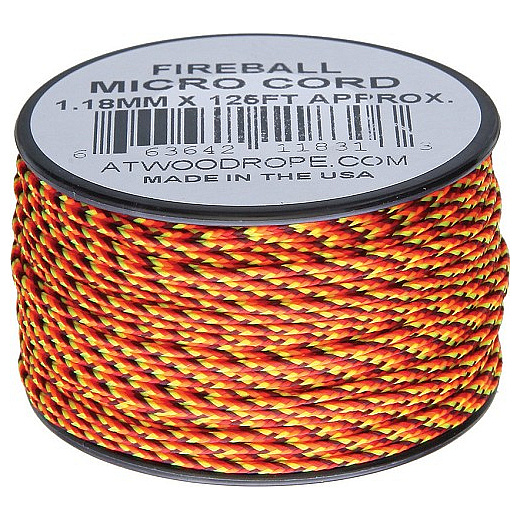 Micro Cord 1.18mm Fireball - cívka 38 m