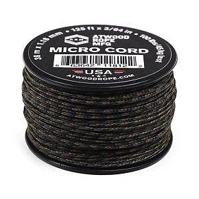 Micro Cord 1.18 mm Woodland - cívka cca 38 m