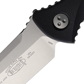 Microtech Socom Alpha Mini S/E Stonewash Standard Blade