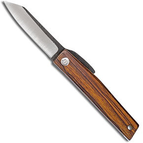 Ohta Knives D2 Blade Desert Iron Wood Handle