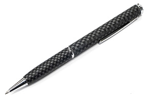 Ink Pen Knife Half Serrated Carbon