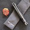Pro-Tech Rockeye Auto Black Handle Smoky Grey DLC Blade
