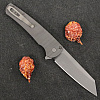 Pro-Tech Malibu Flipper Textured Handle DLC Blade