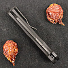 Pro-Tech Malibu Flipper Textured Handle DLC Blade